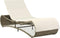 vidaXL - Ligbed - met - kussen - poly - rattan - grijs
