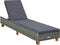 vidaXL - Ligbed - met - kussen - poly - rattan - grijs