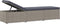 vidaXL - Ligbed - met - kussen - poly - rattan - grijs