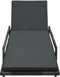 vidaXL - Ligbed - met - kussen - poly - rattan - grijs