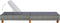 vidaXL - Ligbed - met - kussen - poly - rattan - grijs