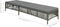 vidaXL - Ligbed - met - kussen - poly - rattan - grijs