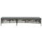 vidaXL - Ligbed - met - kussen - poly - rattan - grijs