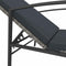 vidaXL - Ligbed - met - kussen - poly - rattan - grijs