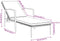 vidaXL - Ligbed - met - kussen - poly - rattan - grijs