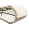 vidaXL - Ligbed - met - kussen - poly - rattan - grijs