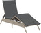vidaXL - Ligbed - met - kussen - poly - rattan - lichtgrijs