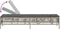 vidaXL - Ligbed - met - kussen - poly - rattan - lichtgrijs