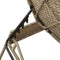 vidaXL - Ligbed - met - kussen - poly - rattan - lichtgrijs