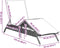 vidaXL - Ligbed - met - kussen - poly - rattan - lichtgrijs