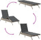 vidaXL - Ligbed - met - kussen - poly - rattan - lichtgrijs