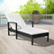 vidaXL - Ligbed - met - kussen - poly - rattan - zwart