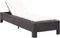 vidaXL - Ligbed - met - kussen - poly - rattan - zwart