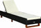 vidaXL - Ligbed - met - kussen - poly - rattan - zwart