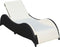 vidaXL - Ligbed - met - kussen - poly - rattan - zwart
