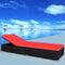 vidaXL - Ligbed - met - kussen - poly - rattan - zwart