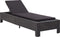 vidaXL - Ligbed - met - kussen - poly - rattan - zwart