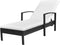 vidaXL - Ligbed - met - kussen - poly - rattan - zwart