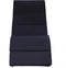 vidaXL - Ligbed - met - kussen - poly - rattan - zwart