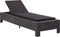 vidaXL - Ligbed - met - kussen - poly - rattan - zwart