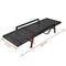vidaXL - Ligbed - met - kussen - poly - rattan - zwart