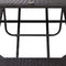 vidaXL - Ligbed - met - kussen - poly - rattan - zwart