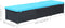 vidaXL - Ligbed - met - kussen - poly - rattan - zwart