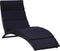 vidaXL - Ligbed - met - kussen - poly - rattan - zwart