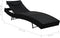vidaXL - Ligbed - met - kussen - poly - rattan - zwart