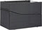 vidaXL - Ligbed - met - kussen - poly - rattan - zwart