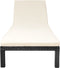 vidaXL - Ligbed - met - kussen - poly - rattan - zwart
