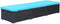 vidaXL - Ligbed - met - kussen - poly - rattan - zwart