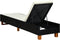 vidaXL - Ligbed - met - kussen - poly - rattan - zwart