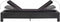 vidaXL - Ligbed - met - kussen - poly - rattan - zwart