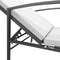 vidaXL - Ligbed - met - kussen - poly - rattan - zwart