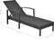vidaXL - Ligbed - met - kussen - poly - rattan - zwart