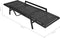 vidaXL - Ligbed - met - kussen - poly - rattan - zwart
