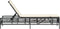vidaXL - Ligbed - met - kussen - poly - rattan - zwart