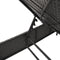 vidaXL - Ligbed - met - kussen - poly - rattan - zwart
