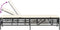 vidaXL - Ligbed - met - kussen - poly - rattan - zwart