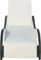 vidaXL - Ligbed - met - kussen - poly - rattan - zwart