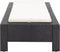 vidaXL - Ligbed - met - kussen - poly - rattan - zwart