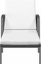 vidaXL - Ligbed - met - kussen - poly - rattan - zwart