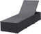 vidaXL - Ligbed - met - kussen - poly - rattan - zwart