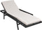 vidaXL - Ligbed - met - kussen - poly - rattan - zwart