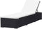 vidaXL - Ligbed - met - kussen - poly - rattan - zwart