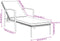 vidaXL - Ligbed - met - kussen - poly - rattan - zwart