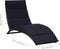 vidaXL - Ligbed - met - kussen - poly - rattan - zwart
