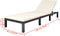 vidaXL - Ligbed - met - kussen - poly - rattan - zwart