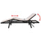 vidaXL - Ligbed - met - kussen - poly - rattan - zwart